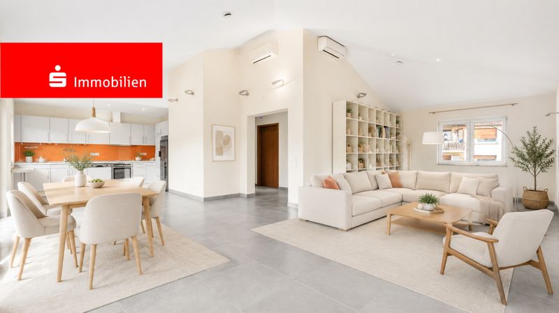 Lichtverwöhnte Penthousewohnung ! Barrierefrei + Energiesparend + Zukunftsorientiert
